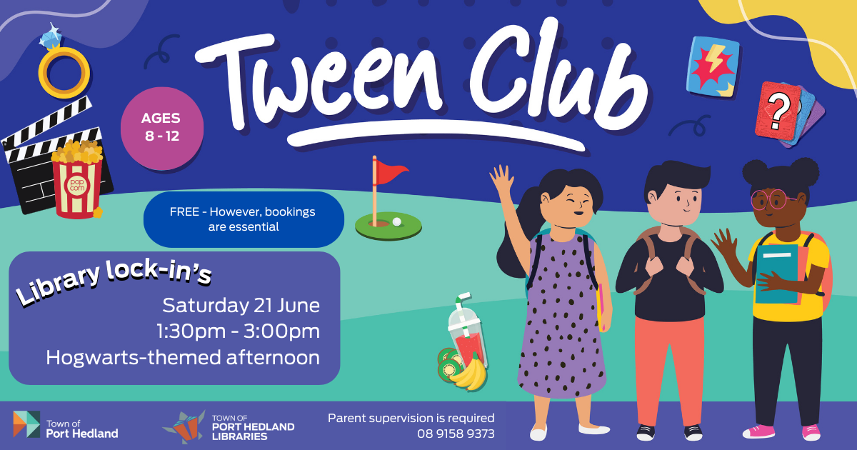 Tween Club - June - Hogwarts-themed afternoon!