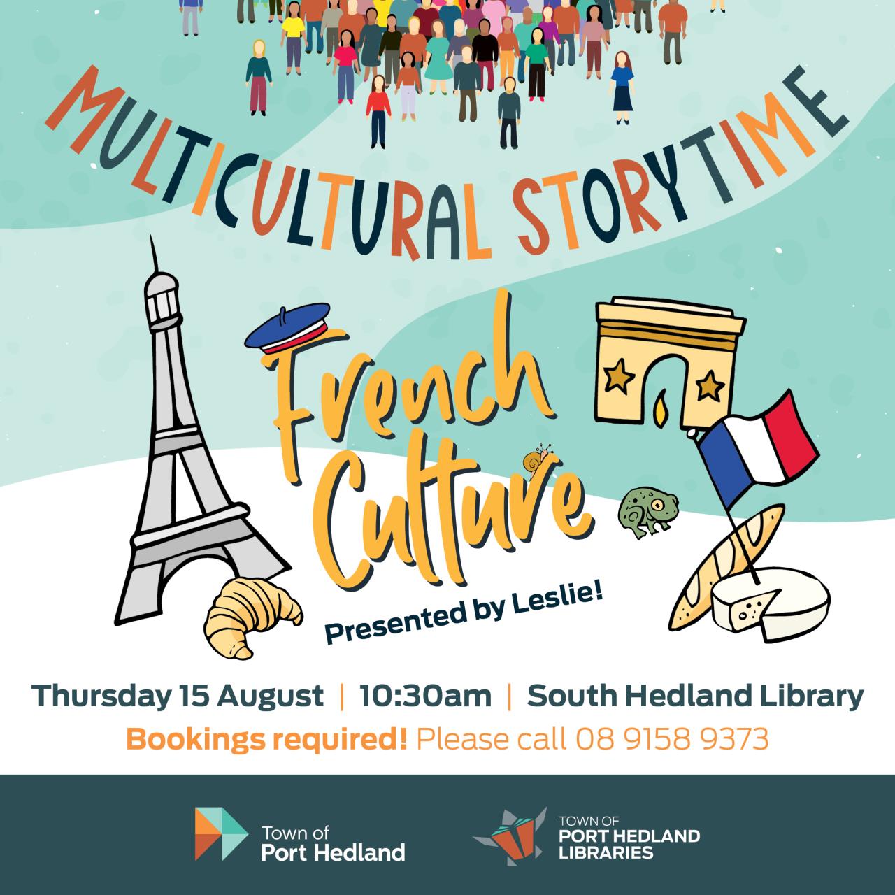 Multicultural Storytime - French with Leslie