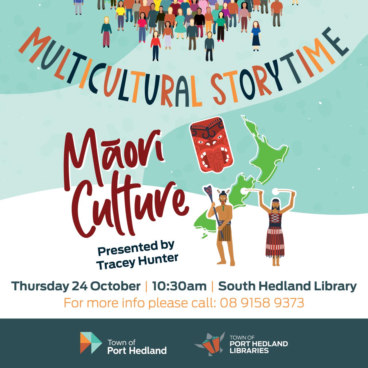 Multicultural Storytime - Māori culture with Tracey