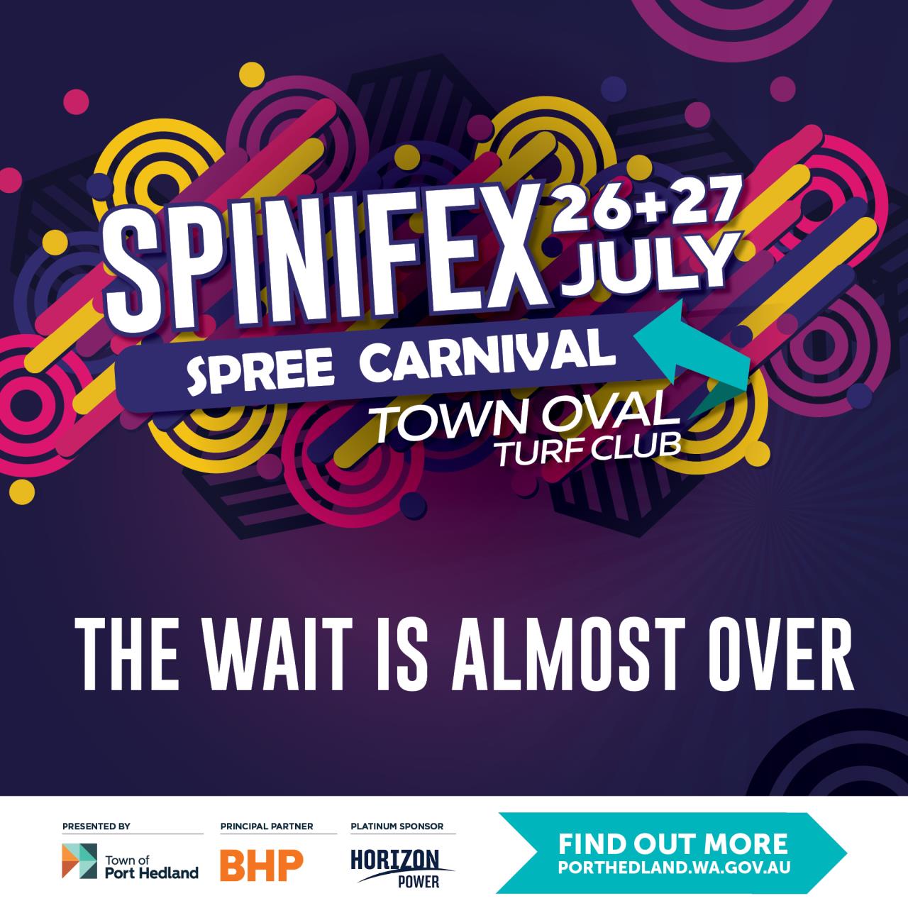Spinifex Spree Carnival & Loco Lounge