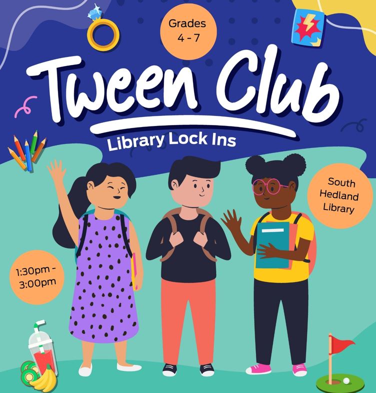 Tween Club | Library Lock-ins