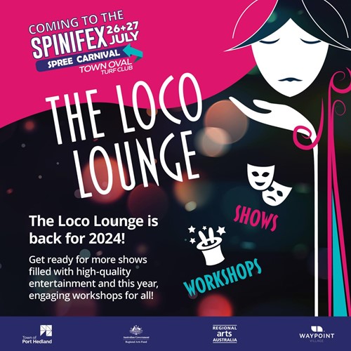 Loco Lounge at Spinifex Spree 